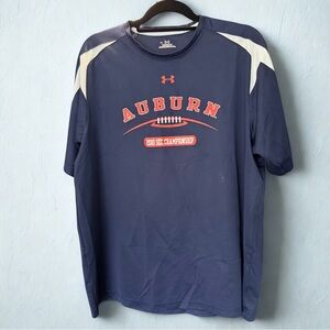 Under Armour Heatgear Auburn 2010 SEC Championship Football T-Shirt XL 2/$15